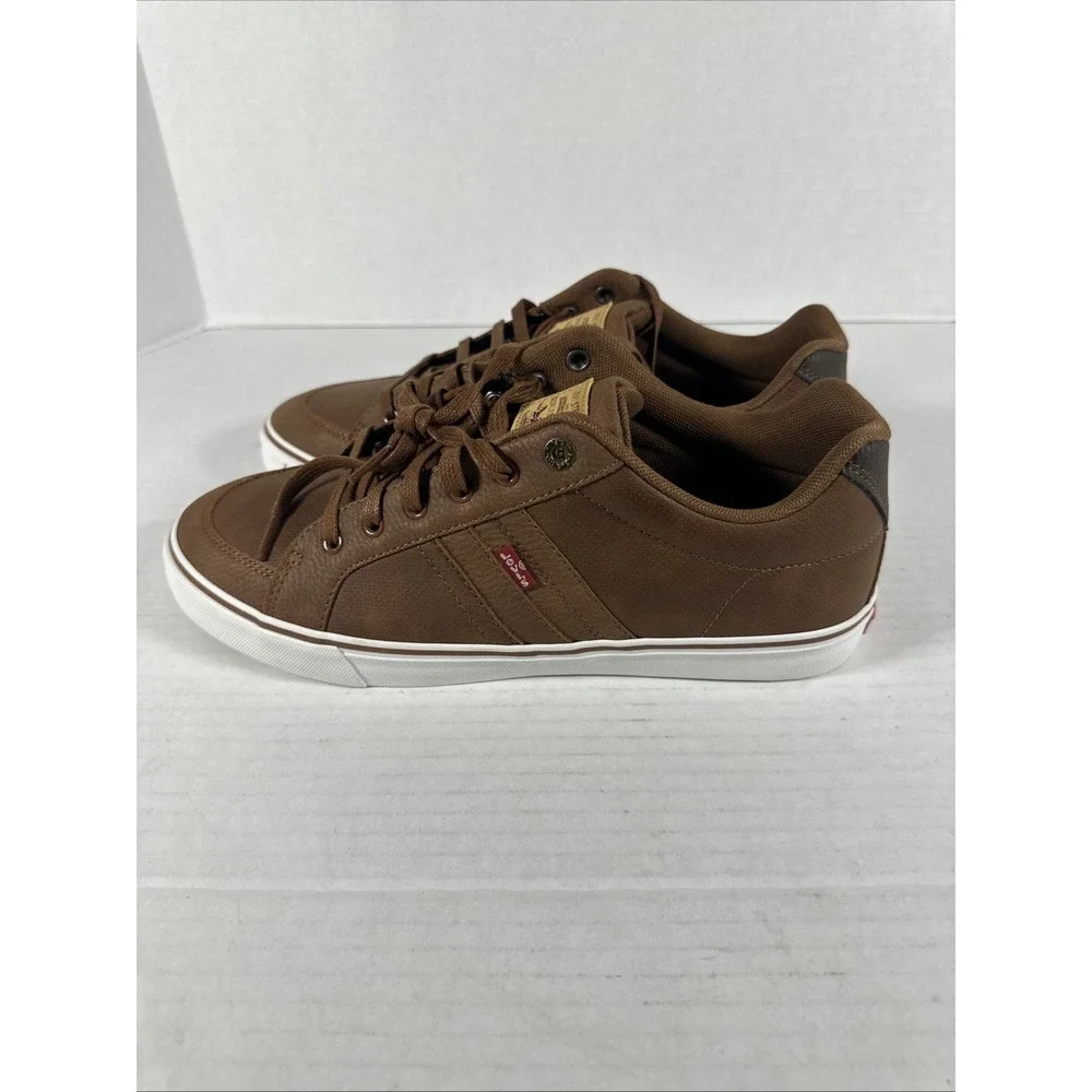 Levi's Mens Avery Synthetic Leather Casual‎ Lace Up Sneaker Shoe 10.5M